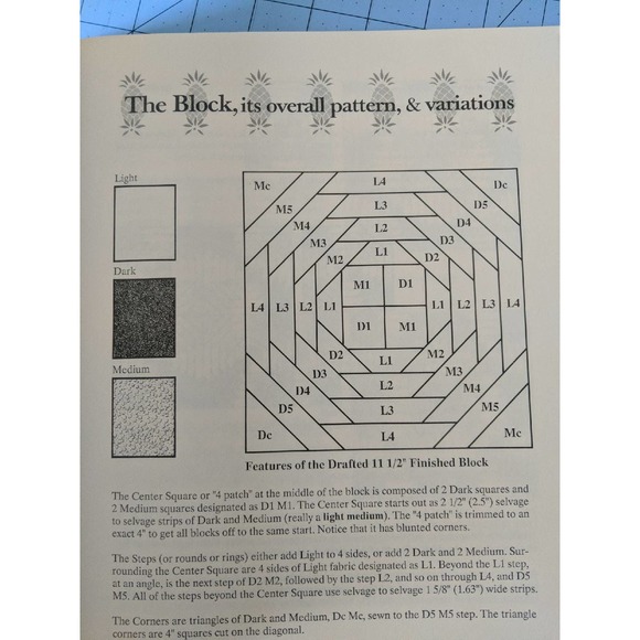 Pineapple Quilt Pattern Book - Picture 5 of 5